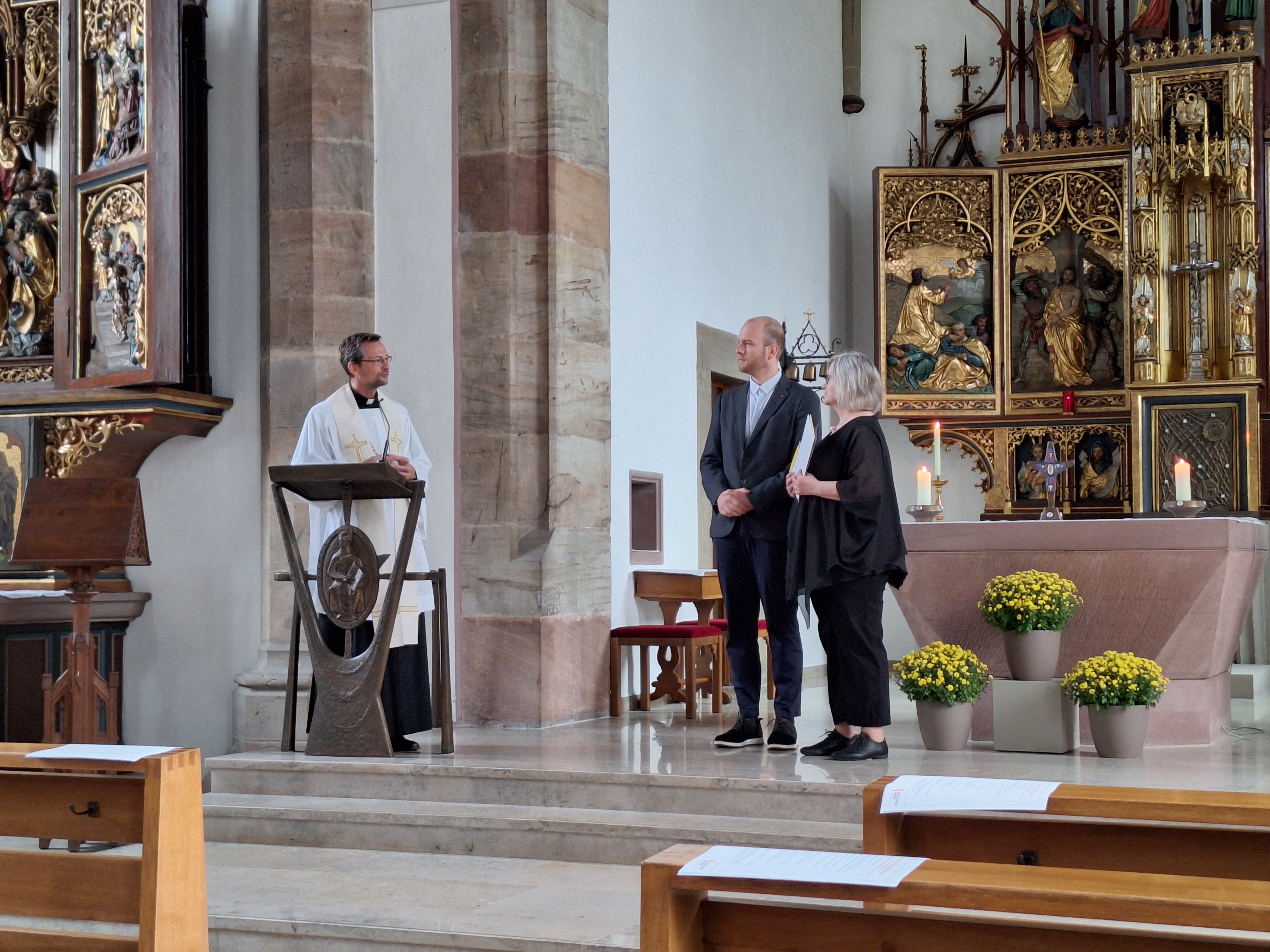 Verabschiedung Regionalkantor Ludwig Zeisberg
