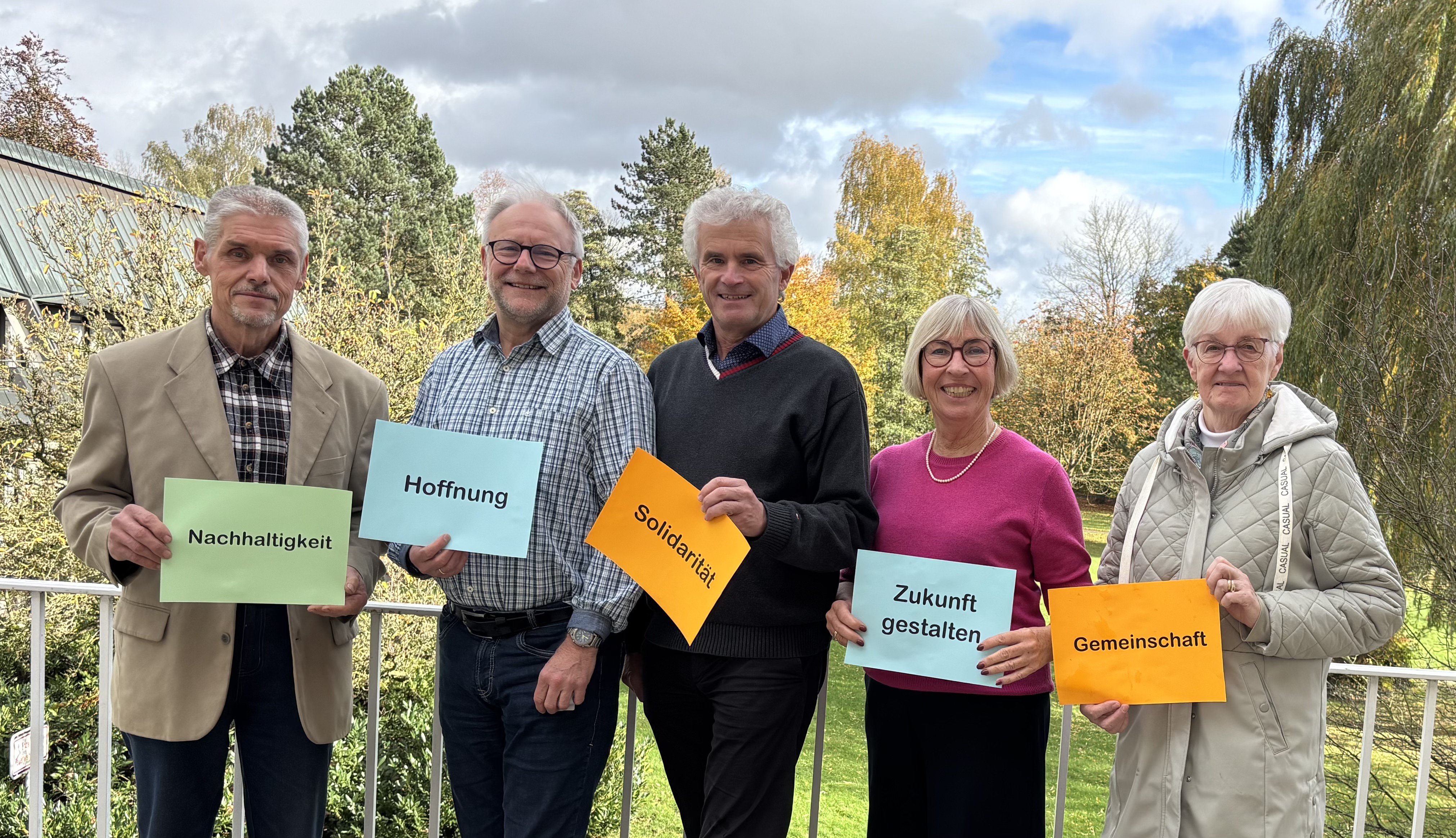 Mitglieder der Projektgruppe Ökumene 