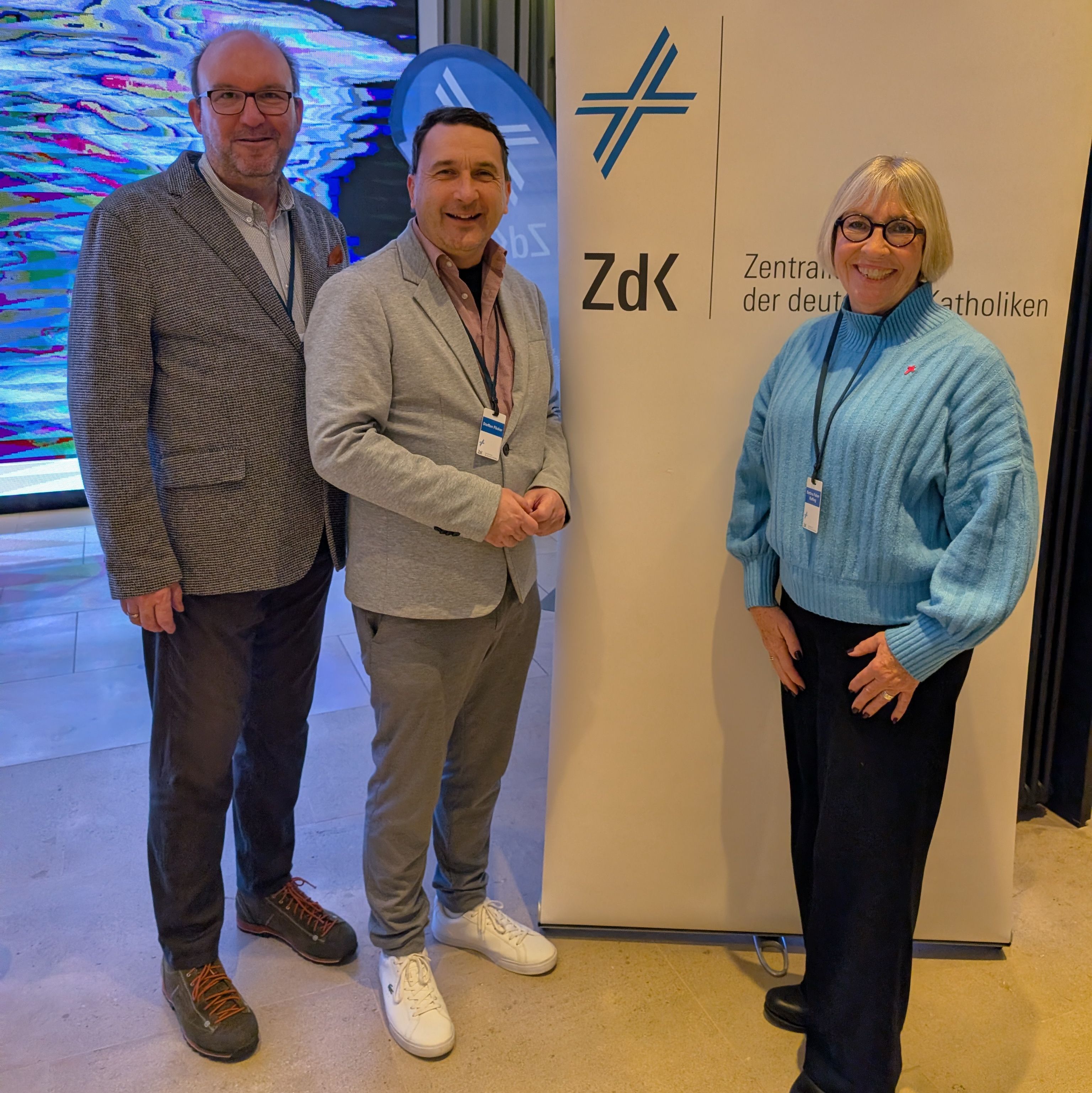 Delegierte des Katholikenrates Fulda bei der ZdK-Vollversammlung im November 2025 in Berlin