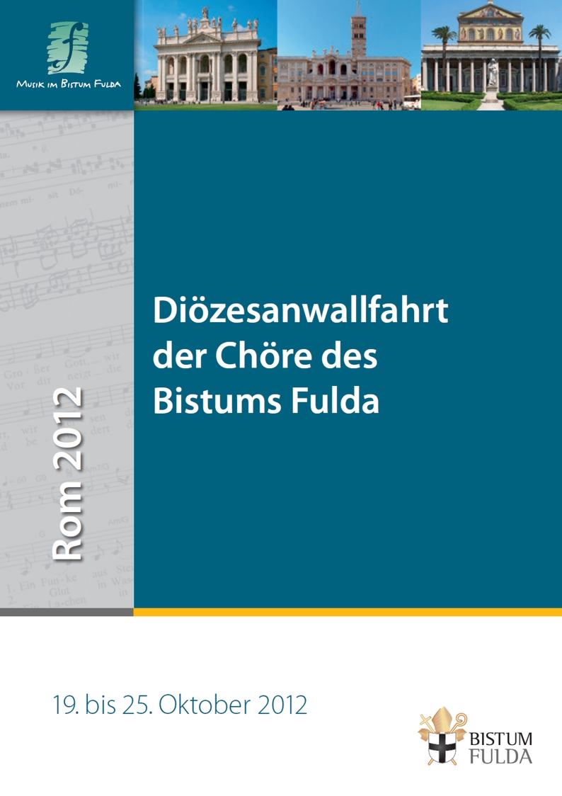 Titel Chorheft Rom 2012