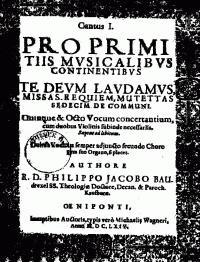 Deckblatt Messe Te Deum Laudamus