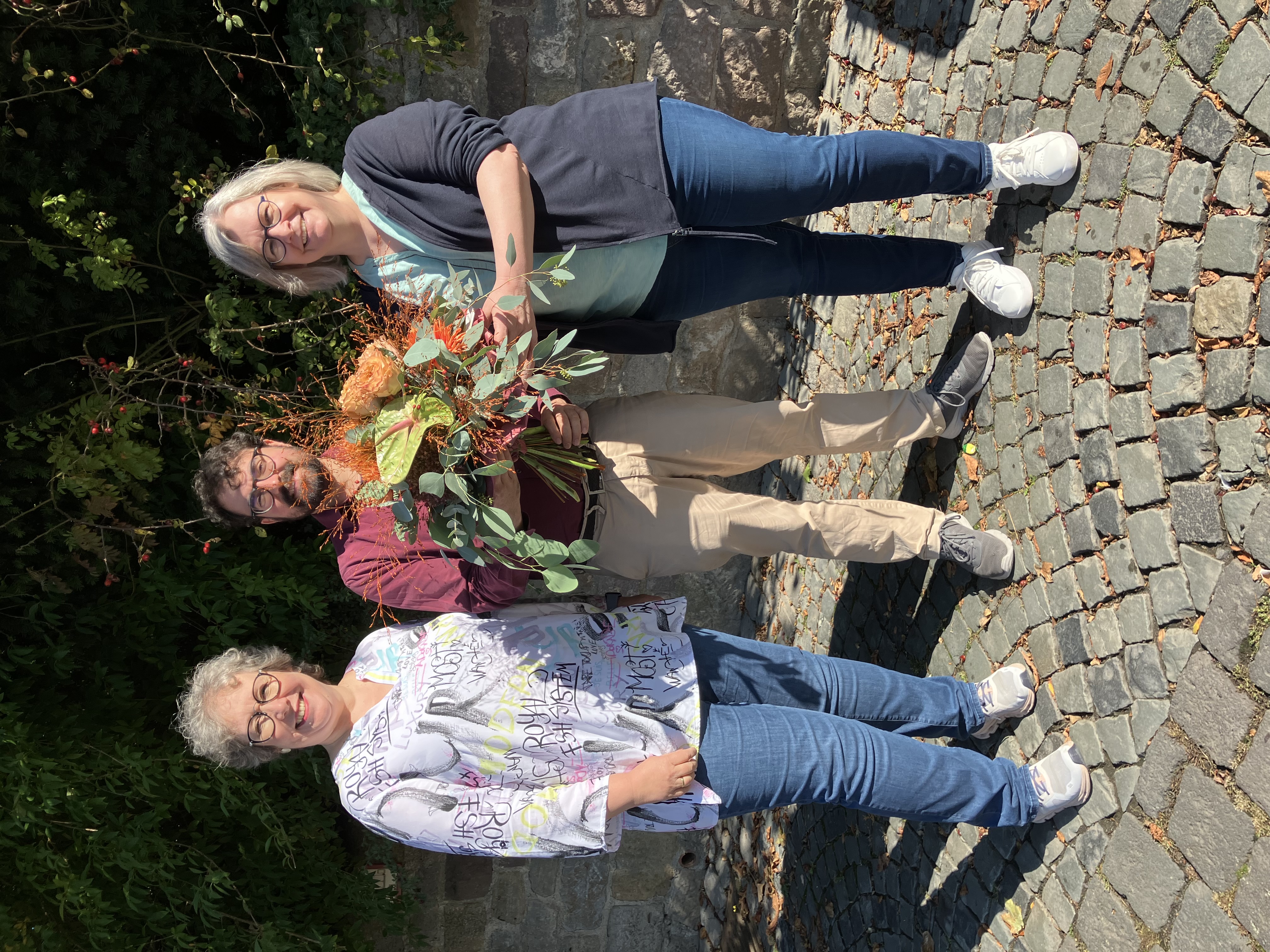 Neuer Regionalkantor in Hanau mit Frau Dr. Stechmann und Frau Harmsen